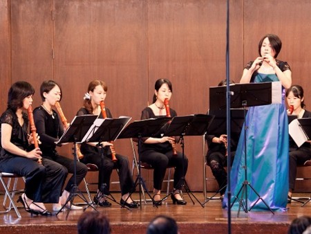 池袋・自由学園明日館でリコーダーコンサート　過去の演奏風景