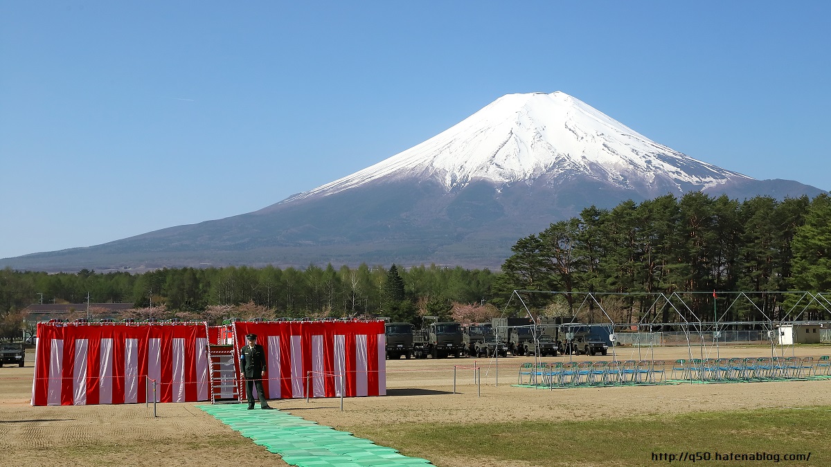 北富士駐屯地 創立58周年記念行事 2018 - ガス欠