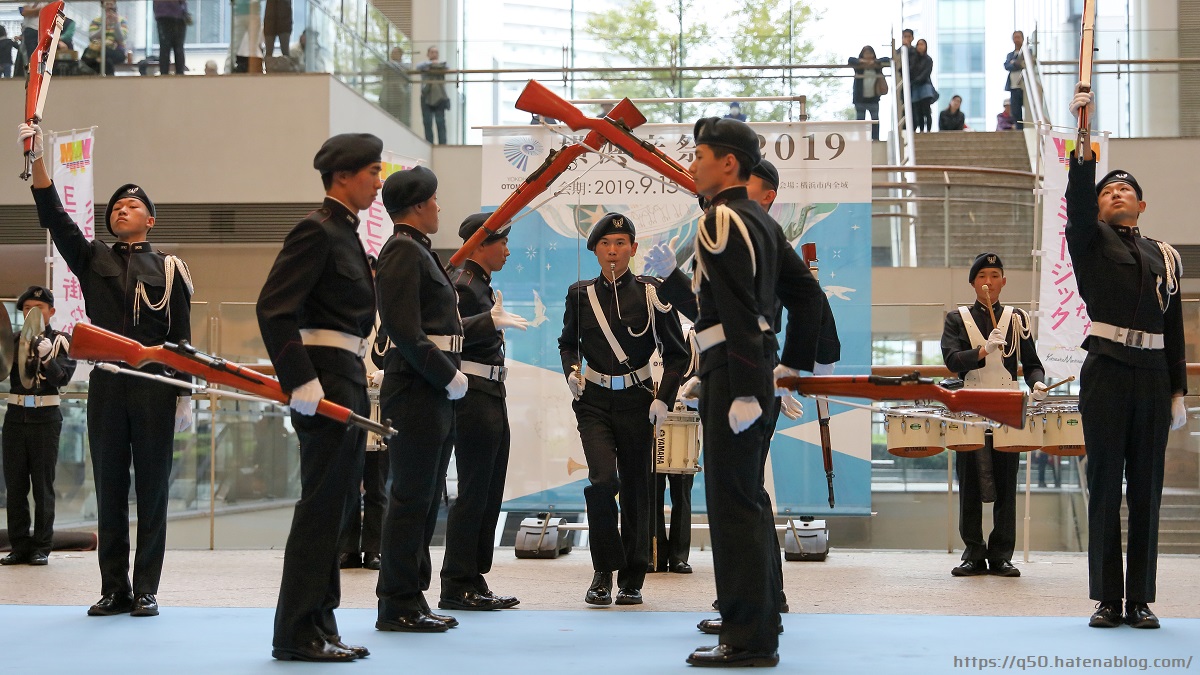 高等工科学校　音楽フェス　ドリル部