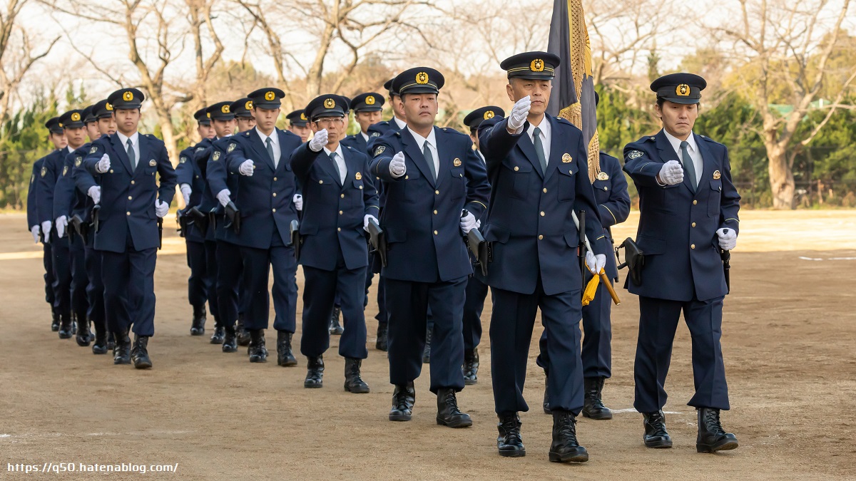 愛媛県警察観閲式