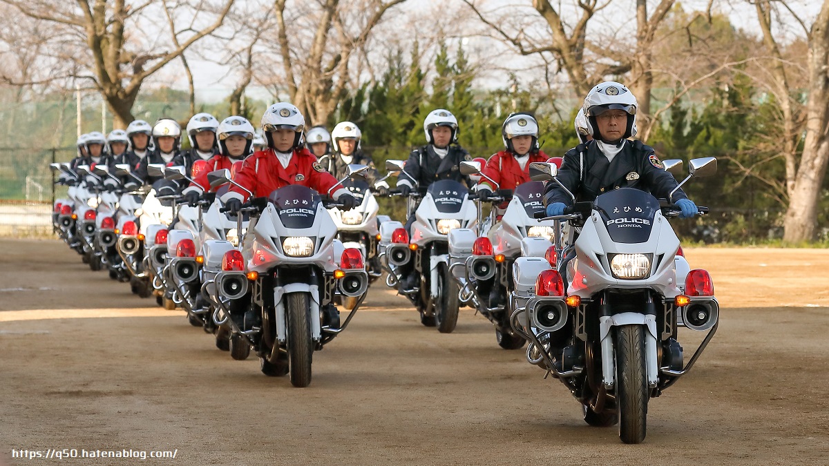 愛媛県警察観閲式