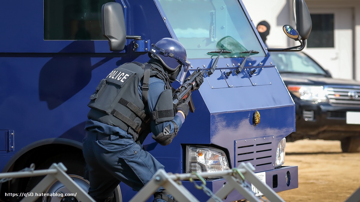 愛媛県警察観閲式