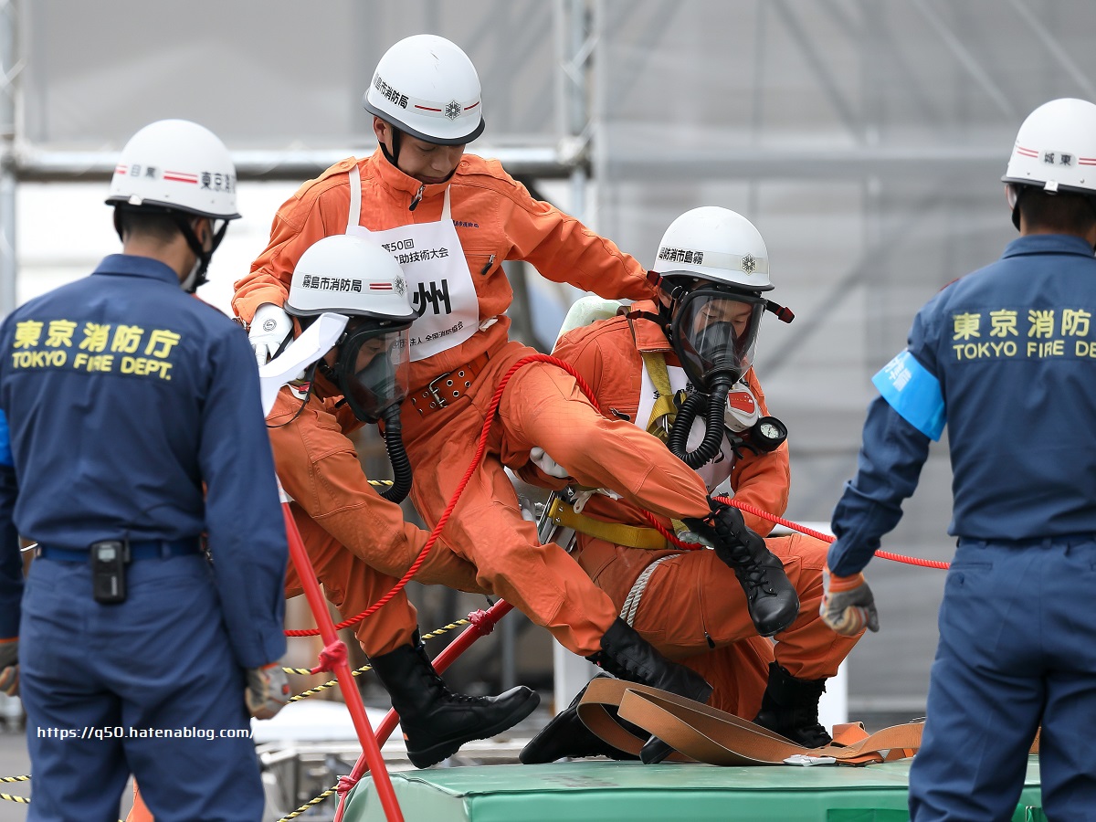 第50回 全国消防救助技術大会 2022 - ガス欠