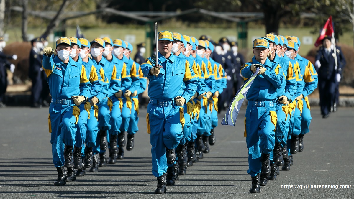 令和5年 茨城県警察視閲式 2023 ガス欠