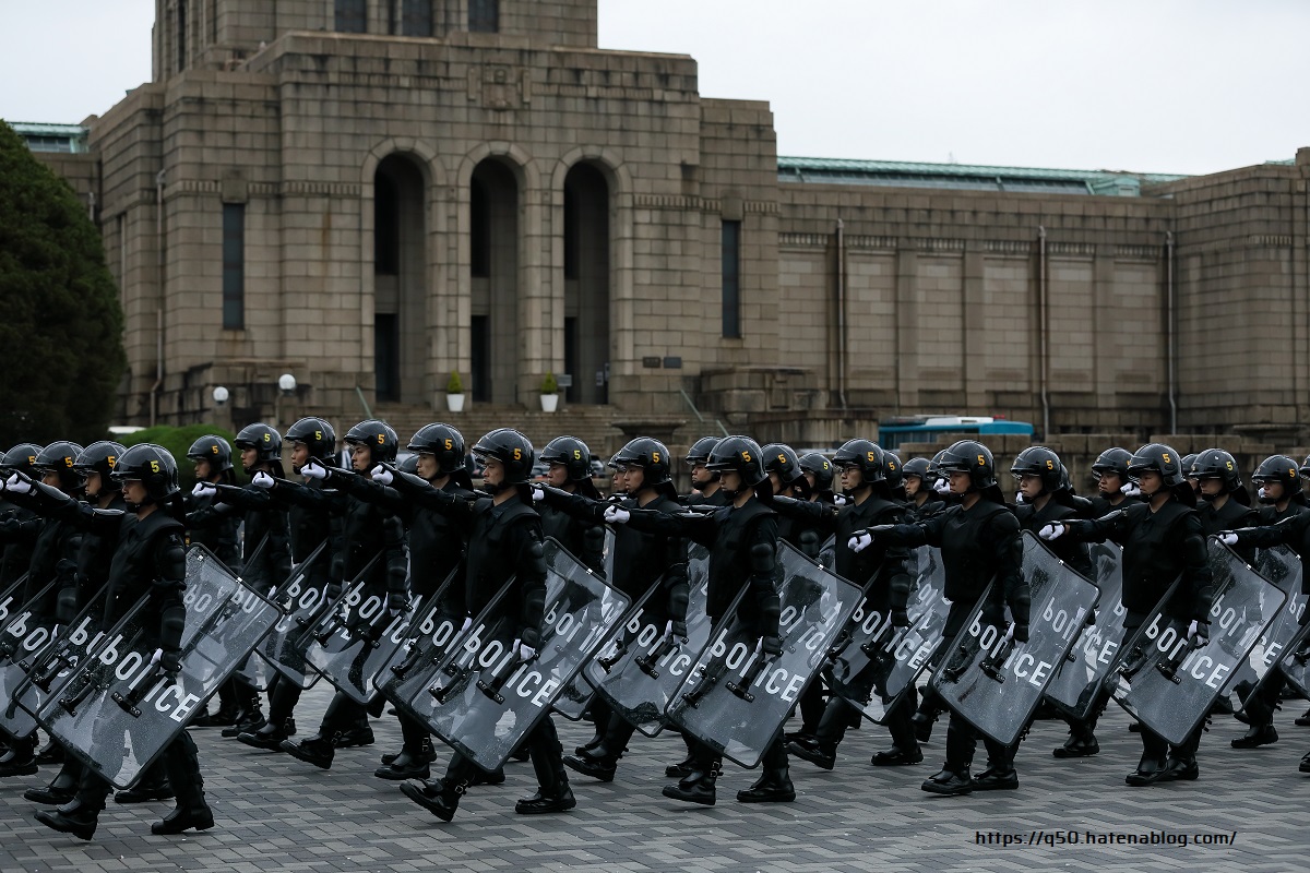 警視庁機動隊観閲式