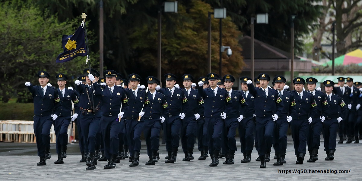 警視庁機動隊観閲式