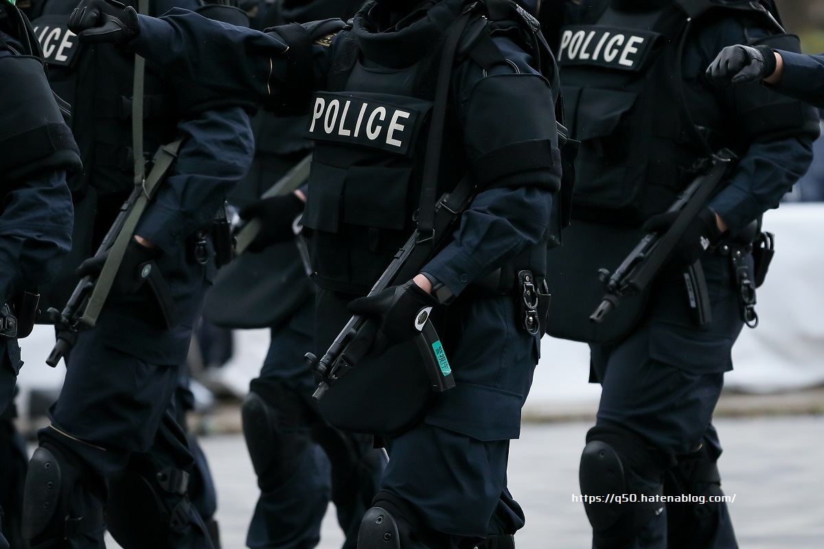 警視庁機動隊観閲式