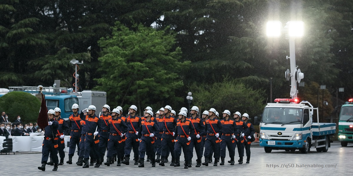 警視庁機動隊観閲式