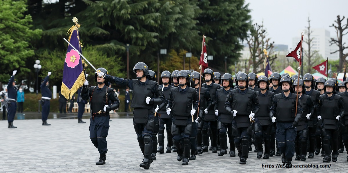 警視庁機動隊観閲式