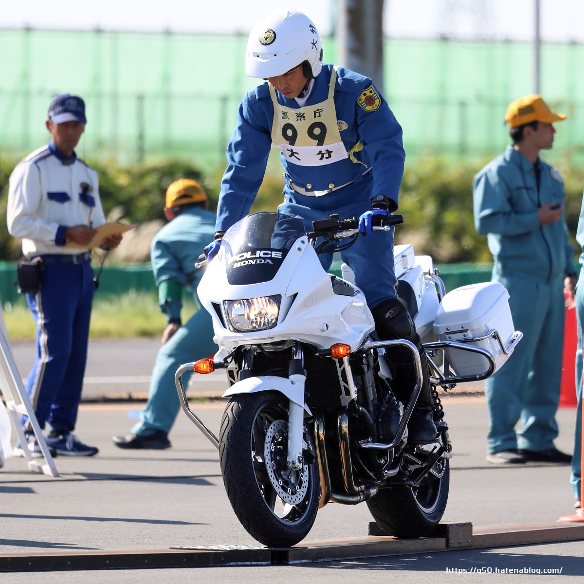 第54回全国白バイ安全運転競技大会 2024 第2日目 バランス走行