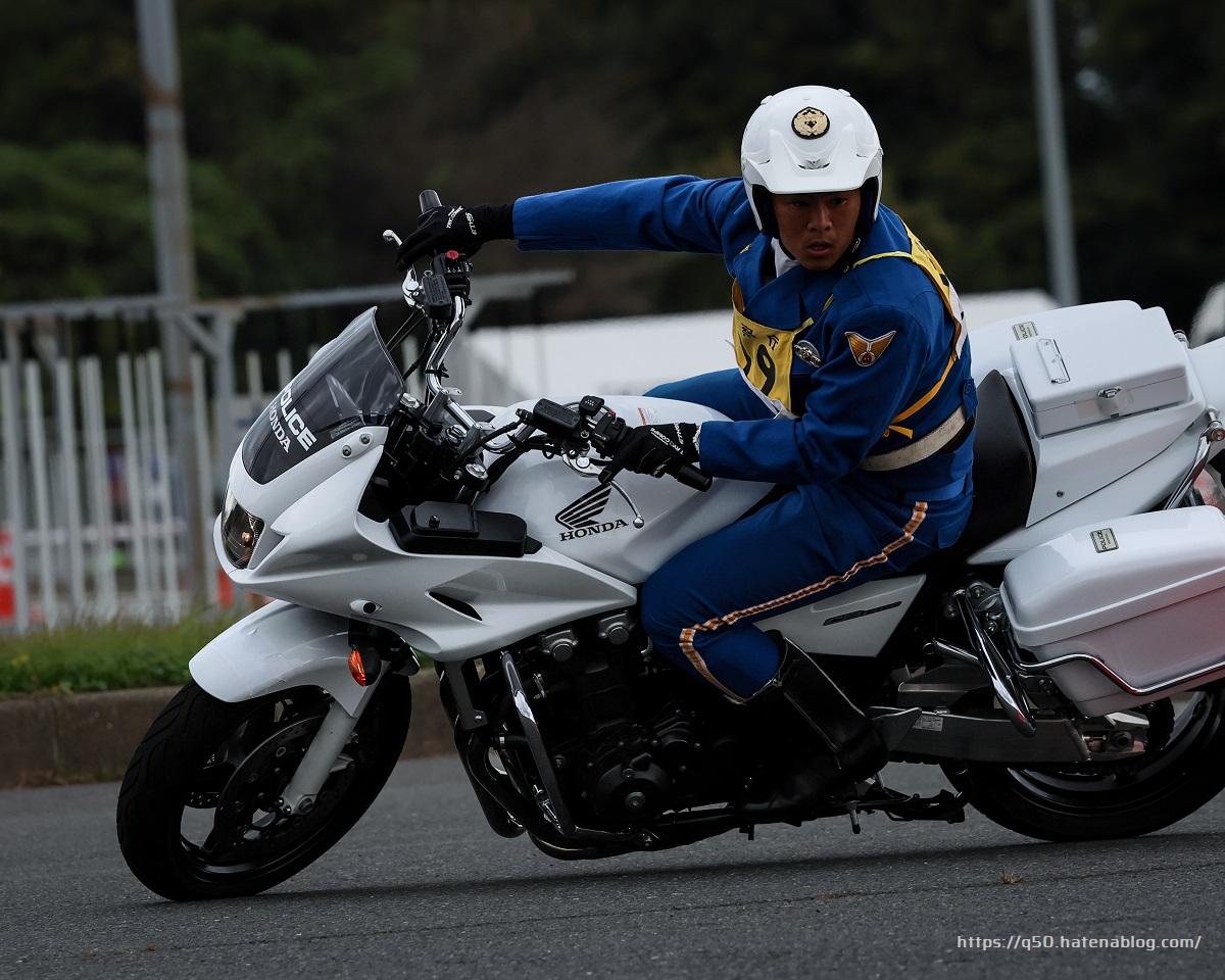 第54回全国白バイ安全運転競技大会 2024 第3日目 傾斜走行操縦競技