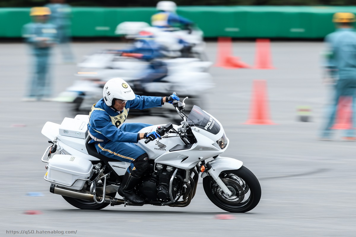第54回全国白バイ安全運転競技大会 2024 第3日目 傾斜走行操縦競技