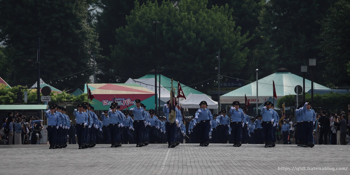警視庁機動隊観閲式
