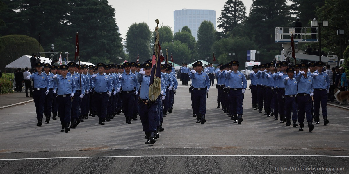 警視庁機動隊観閲式