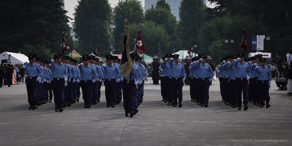 警視庁機動隊観閲式