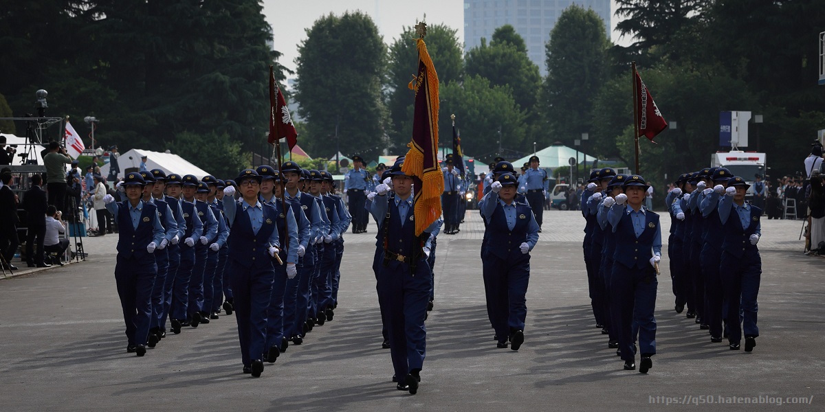 警視庁機動隊観閲式