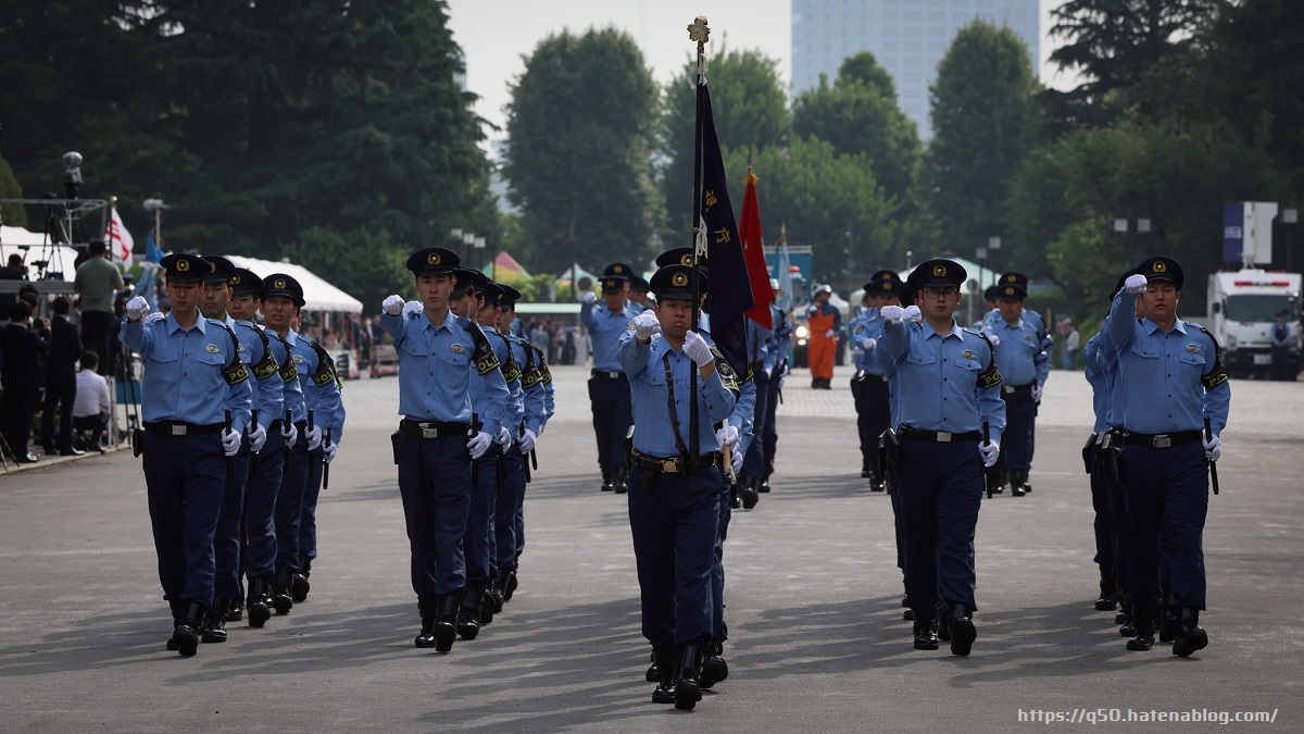 警視庁機動隊観閲式