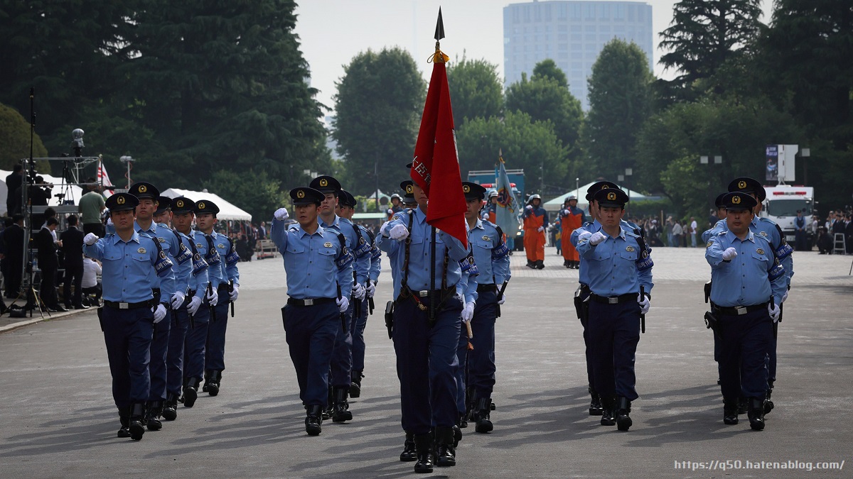 警視庁機動隊観閲式