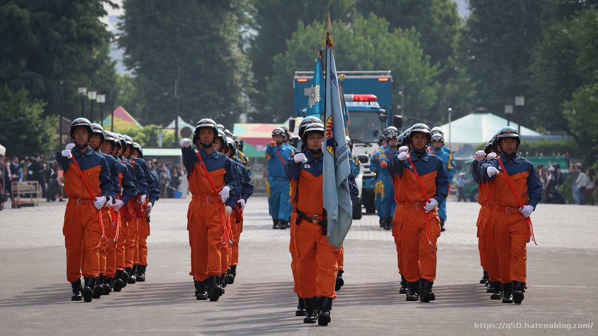 警視庁機動隊観閲式