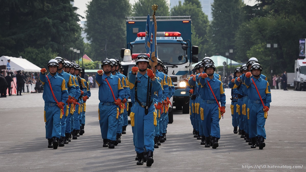 警視庁機動隊観閲式