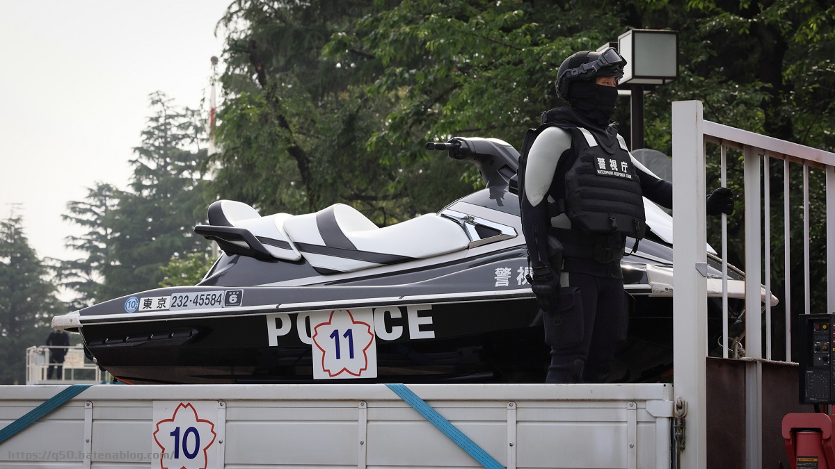 警視庁機動隊観閲式