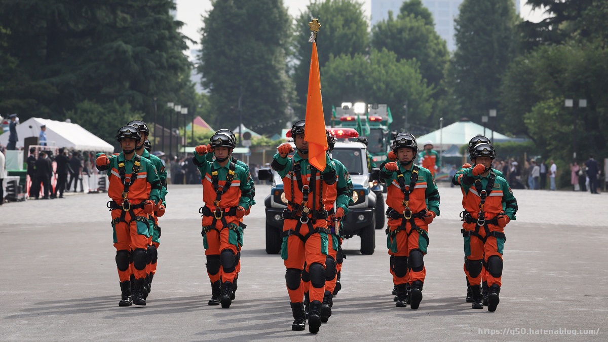 警視庁機動隊観閲式