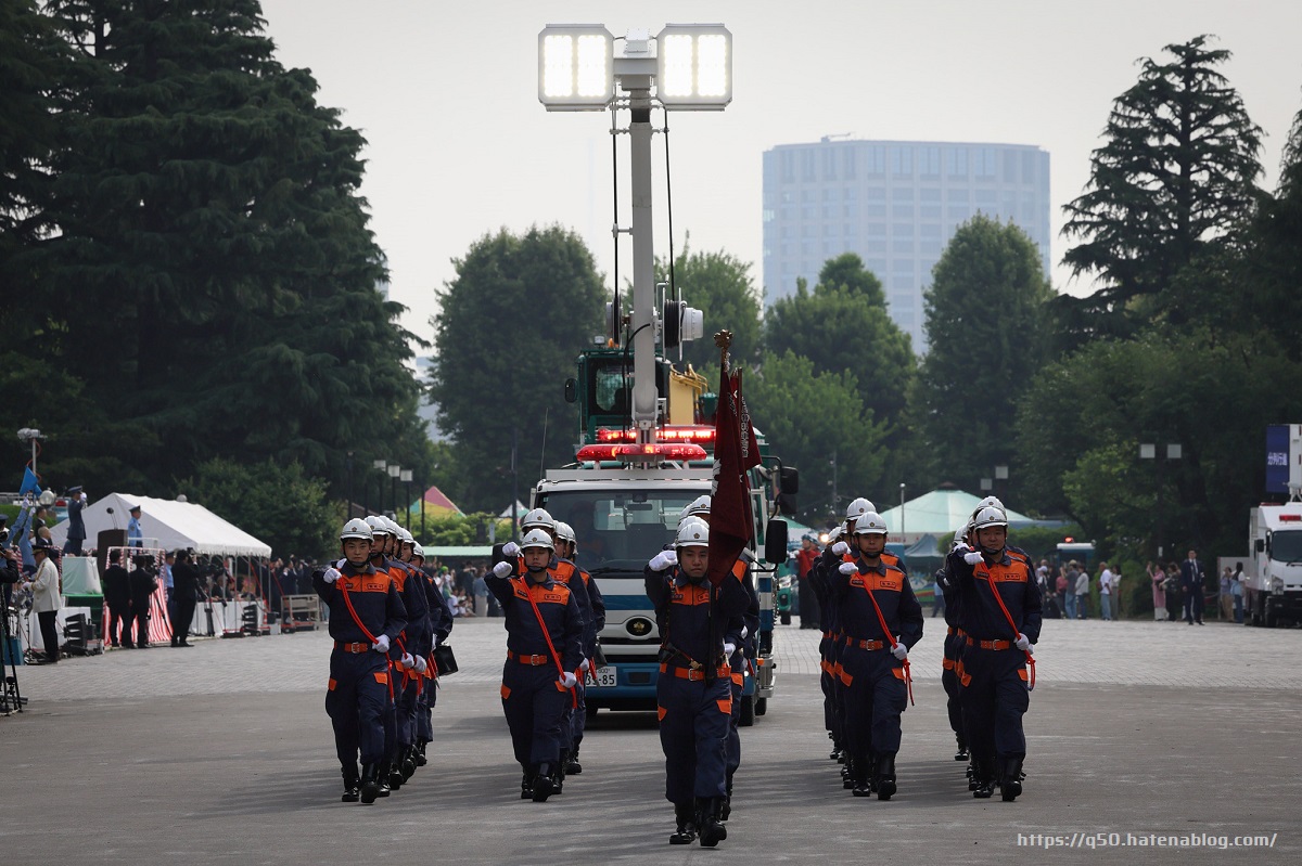 警視庁機動隊観閲式