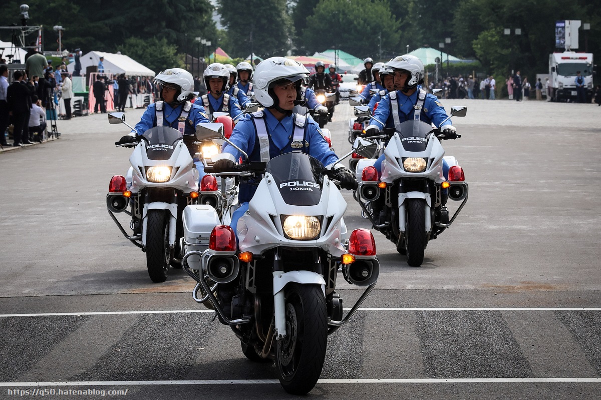 警視庁機動隊観閲式