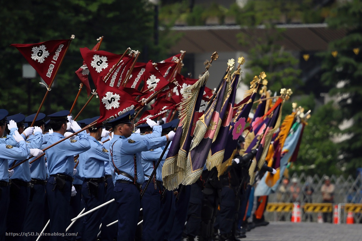 警視庁機動隊観閲式