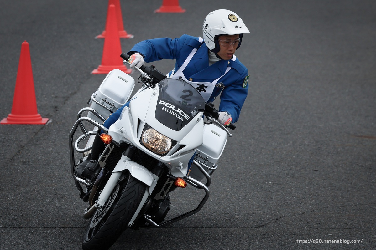第55回全国白バイ安全運転競技大会 2025 第2日目 傾斜走行操縦競技
