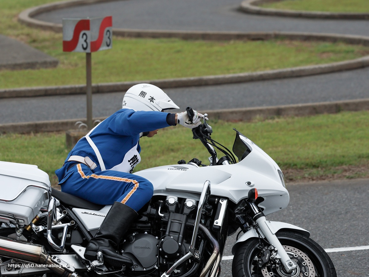 第55回全国白バイ安全運転競技大会 2025 第2日目 傾斜走行操縦競技