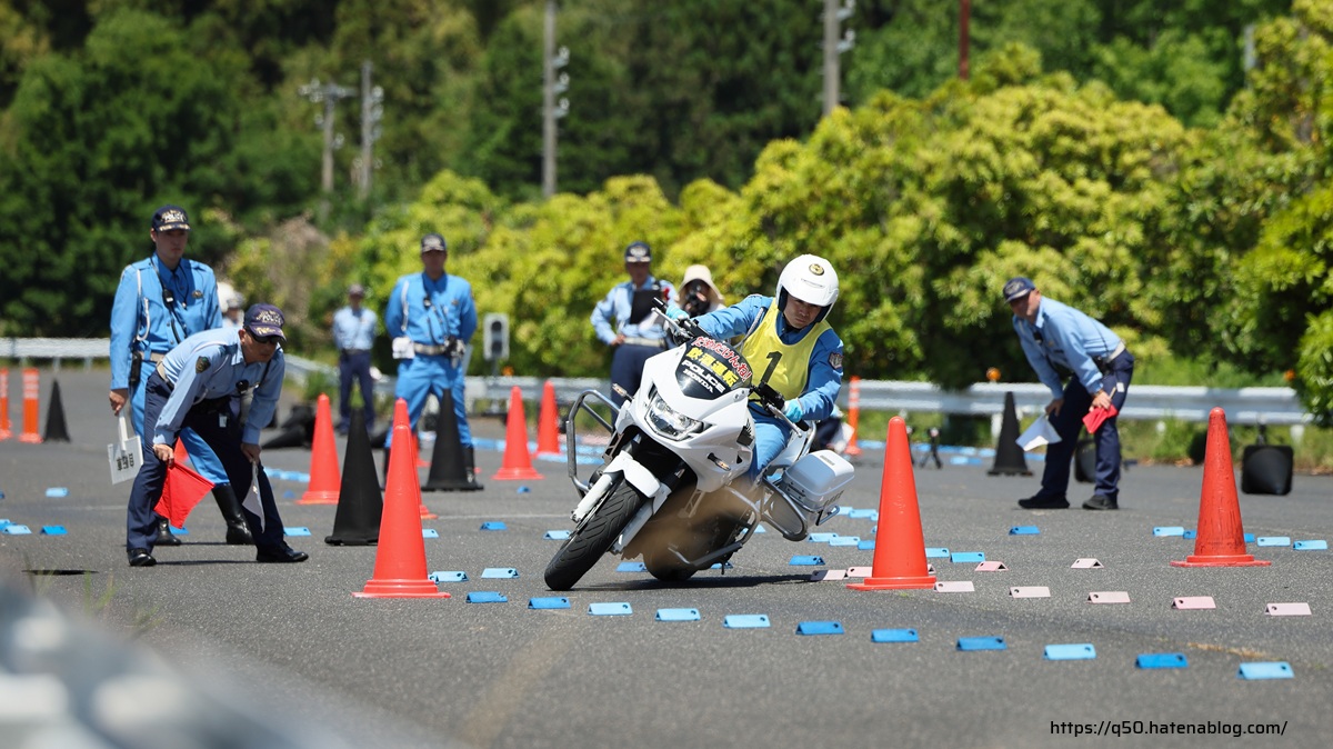 島根県警察 白バイ安全運転競技大会