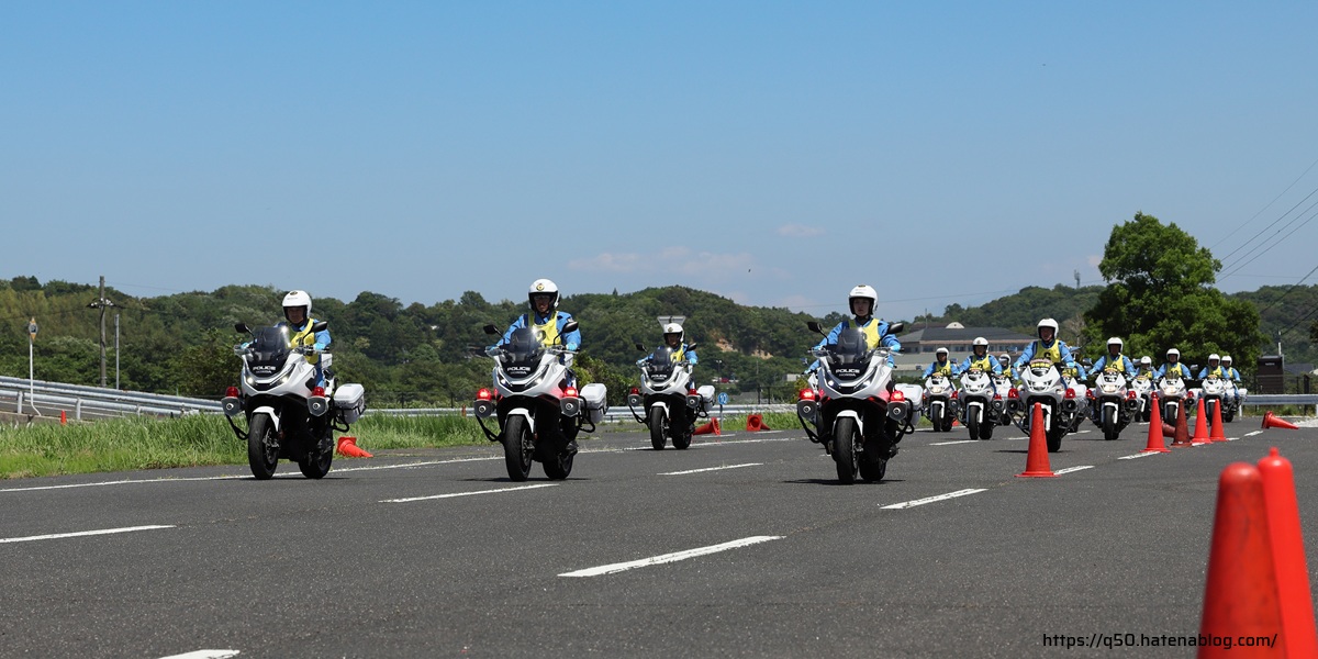 島根県警察 白バイ安全運転競技大会