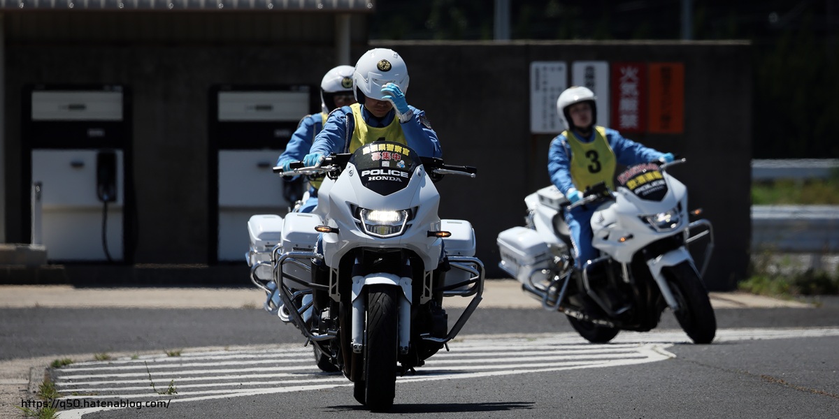 島根県警察 白バイ安全運転競技大会