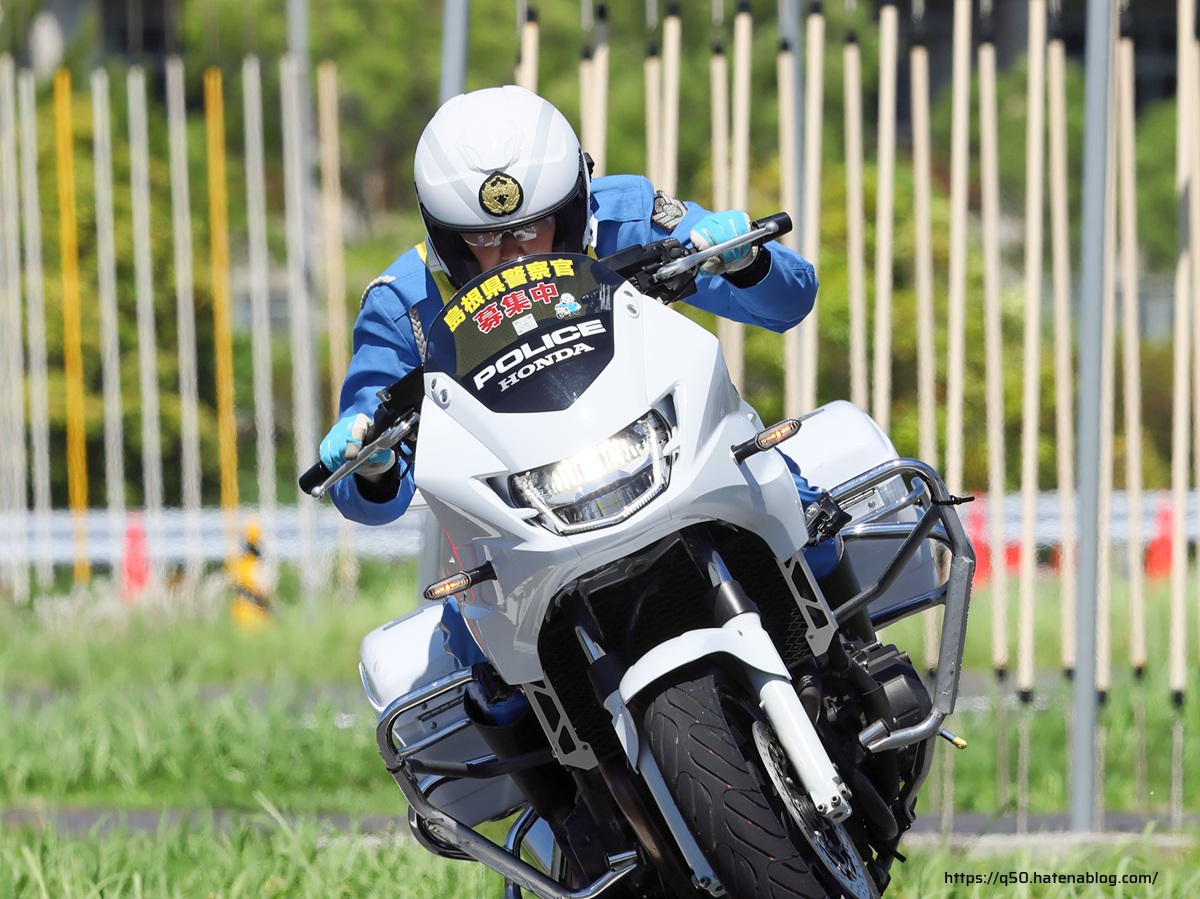 島根県警察 白バイ安全運転競技大会