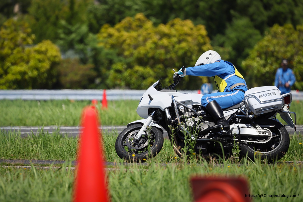島根県警察 白バイ安全運転競技大会