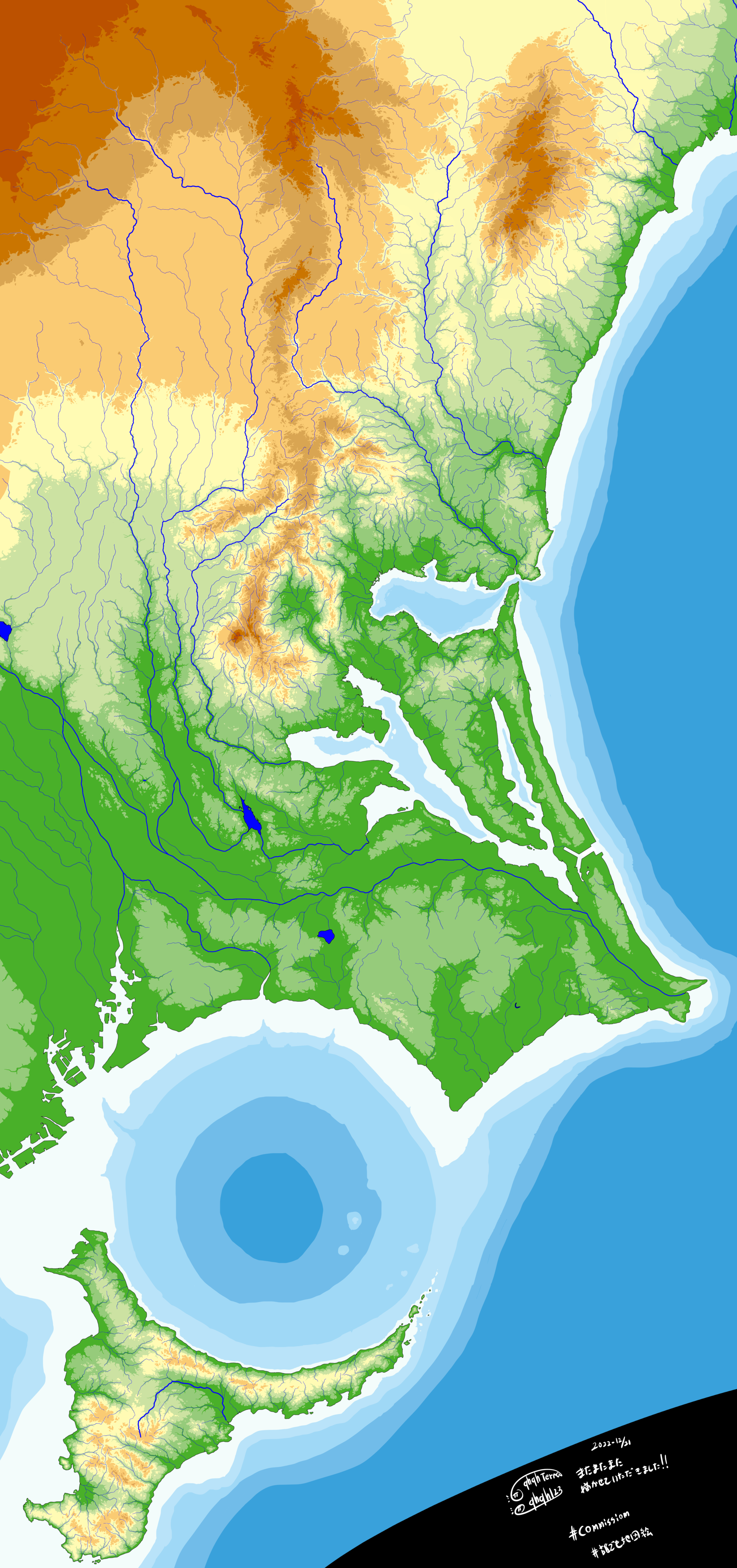 いっぱい】色々な絵を描いてみた2-76【地図絵！】 - qhqh123のあれこれ倉庫