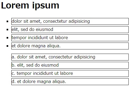 出来上がったページ