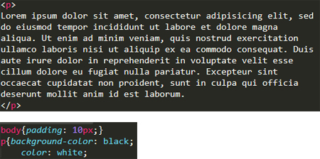 ページソースと外部CSSの内容