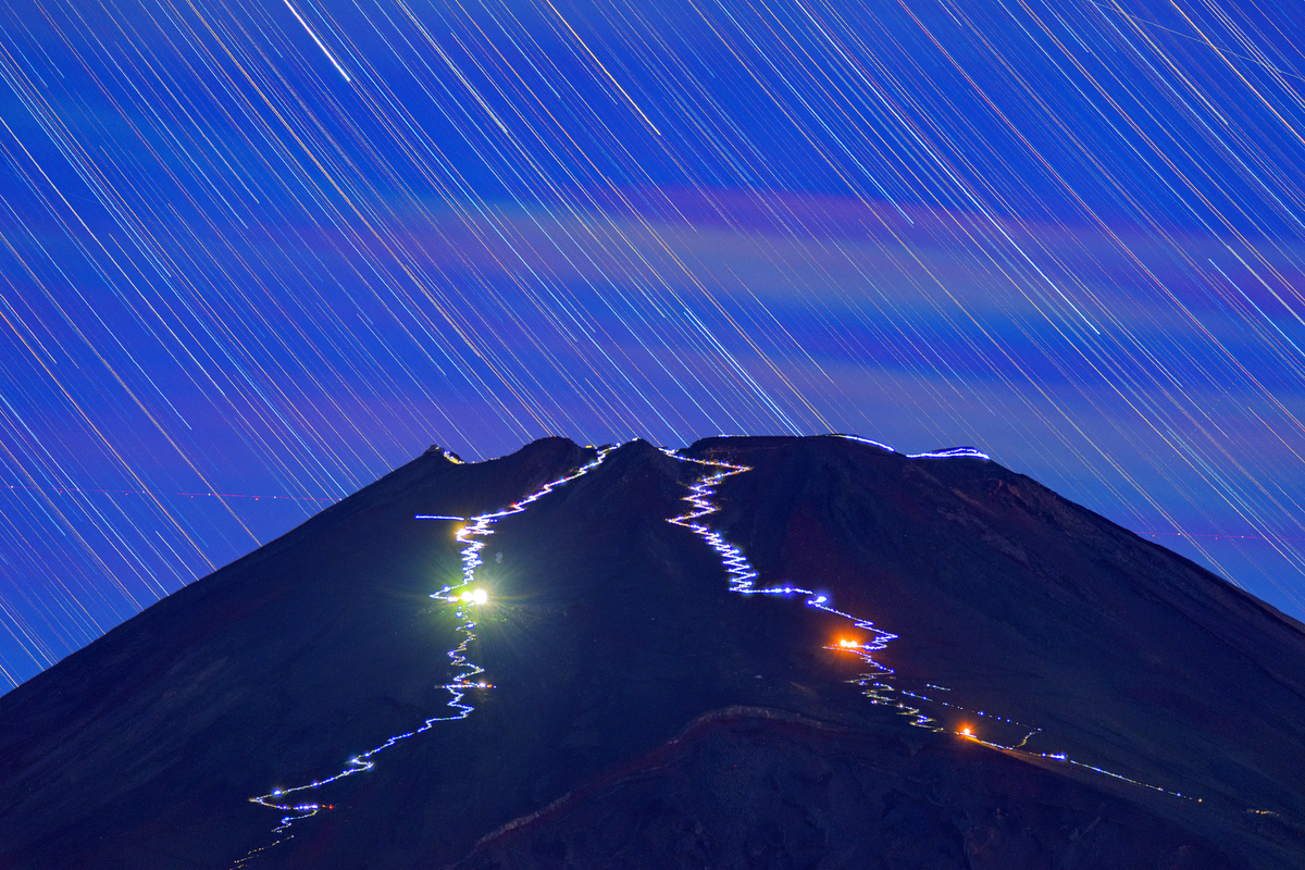 十里木からの星景 牛歩的写真中心網録