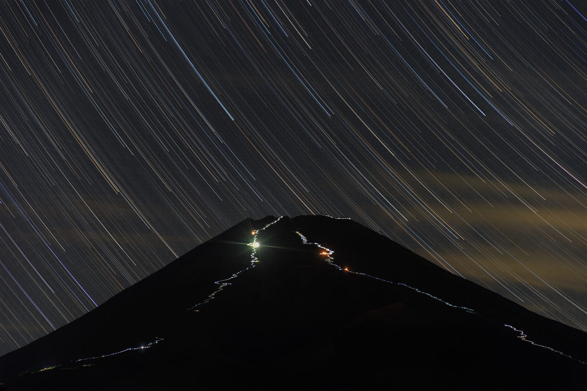 十里木からの星景 牛歩的写真中心網録