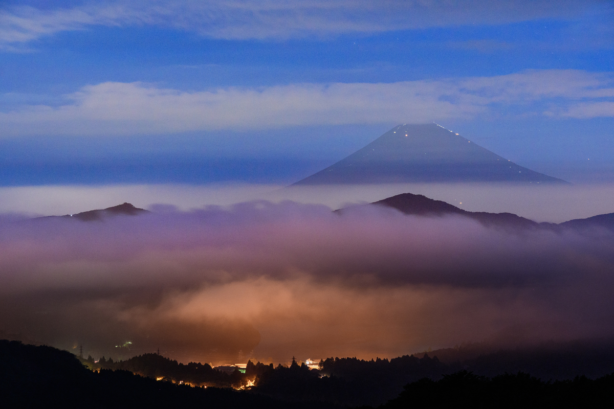 大観山の朝景 - 牛歩的写真中心網録”