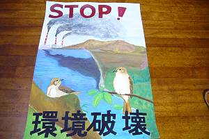 環境啓発ポスター 趣味の世界 新toriたま日記 ヨウムと島国 都会暮らし