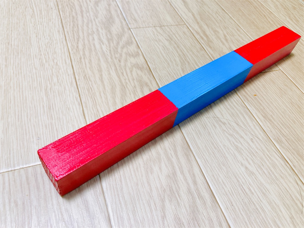 モンテッソーリ「算数教育」の算数棒を手作り - Tori Tama Diary