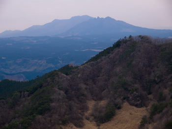 越敷岳より阿蘇