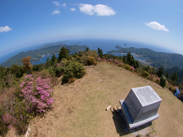 元越山の展望