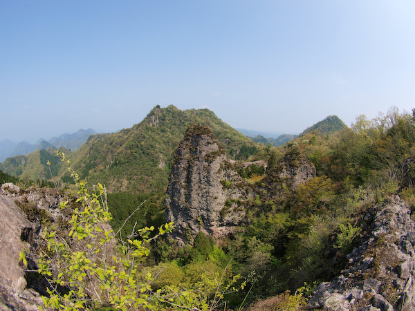 万里の長城（魚眼）