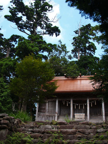 求菩提山山頂（国玉神社の上宮）