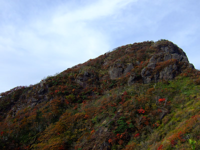 祖母山の山頂