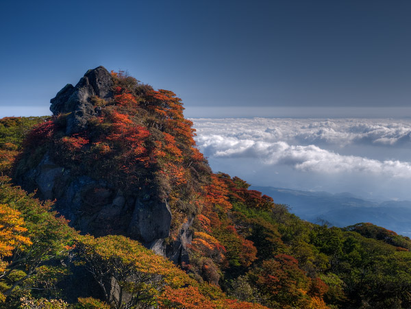 まもなく山頂！